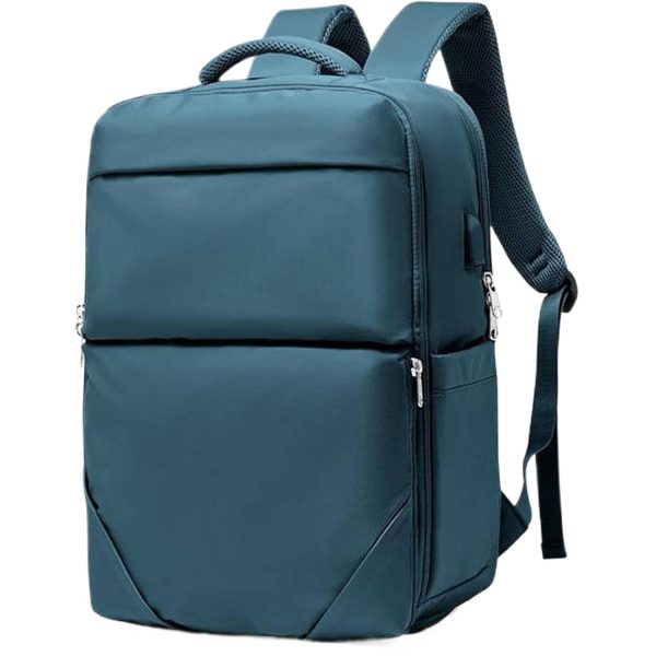Large Nylon Travel Backpack w/ USB Port