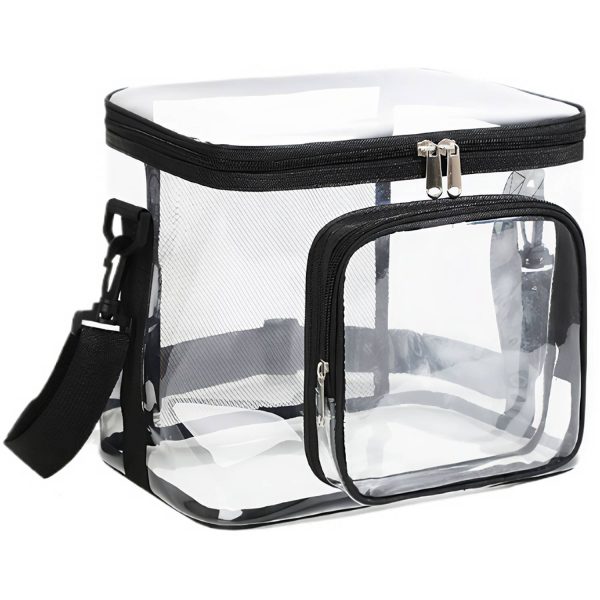 11L PVC Transparent Storage Bag w/ Pockets