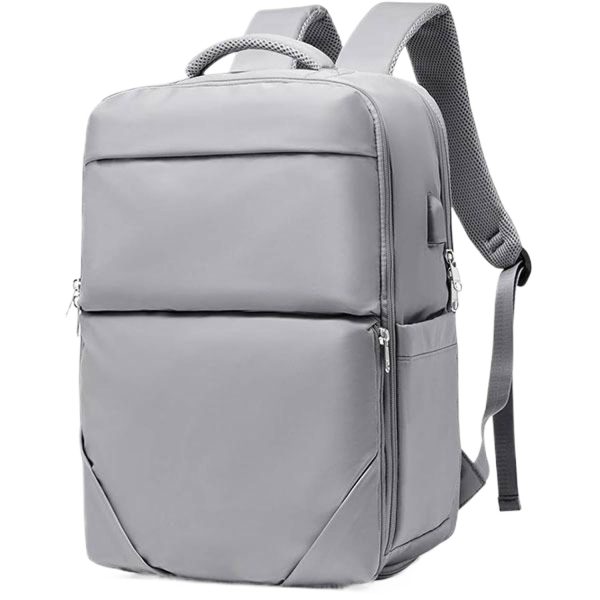 Large Nylon Travel Backpack w/ USB Port