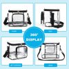 11L PVC Transparent Storage Bag w/ Pockets