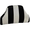 Women Polyester Cloud Striped Print Clutch Purse
