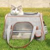 Large Capacity Foldable Oxford Pet Carrier Bag