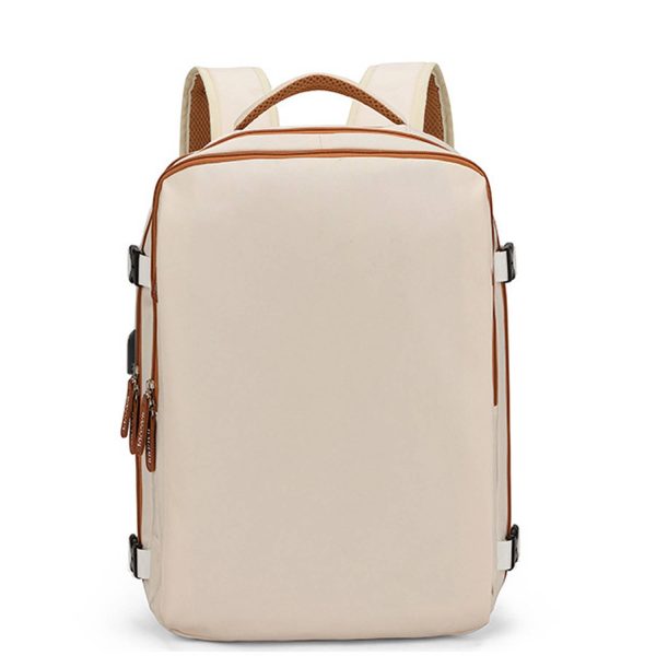 Expandable Large Oxford Travel Backpack w/ USB Port