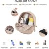 Polyester Mini Backpack Style Keychain Wallet w/ Wristlet