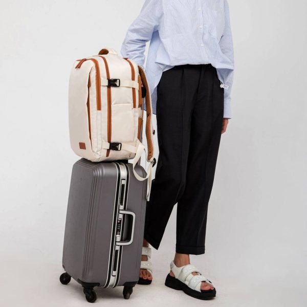 Expandable Large Oxford Travel Backpack w/ USB Port