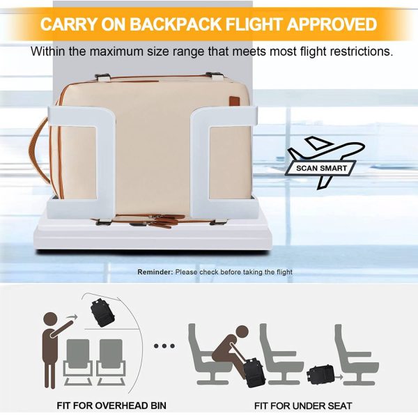 Expandable Large Oxford Travel Backpack w/ USB Port