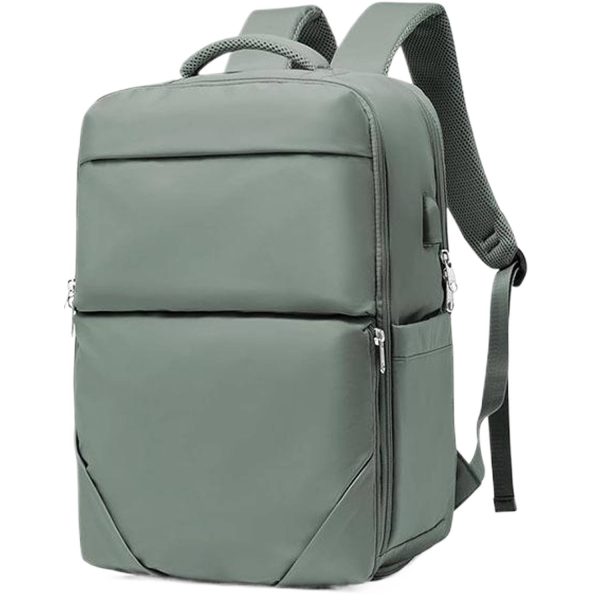 Large Nylon Travel Backpack w/ USB Port