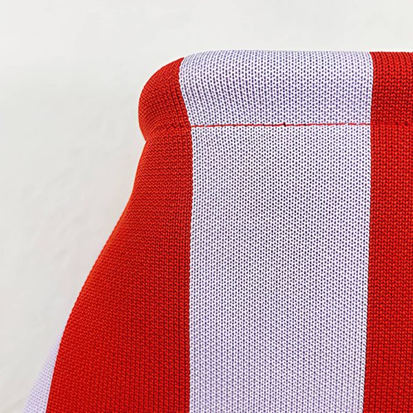 Women Polyester Cloud Striped Print Clutch Purse