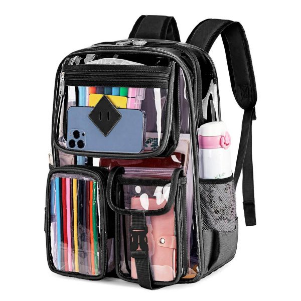 Large Capacity PVC Clear Backpack