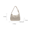 Canvas Hobo Crossbody Shoulder Tote Bag