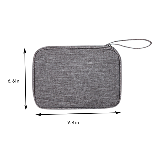 Oxford Tech Organizer Pouch w/ Lanyard