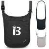 Anti-Theft Rfid Blocking Id Card Pouch Nylon Crossbody Bag