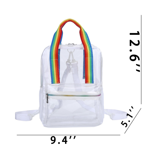 PVC Waterproof Clear Backpack