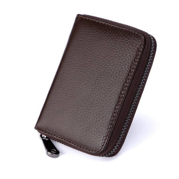 PU Anti Theft Wallet Card Case