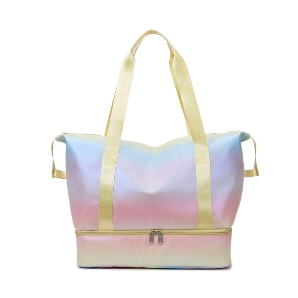 Lightweight Oxford Gym Tote Bag w/ Large Capacity