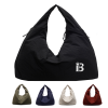 Large Nylon Slouchy Hobo Tote Bag