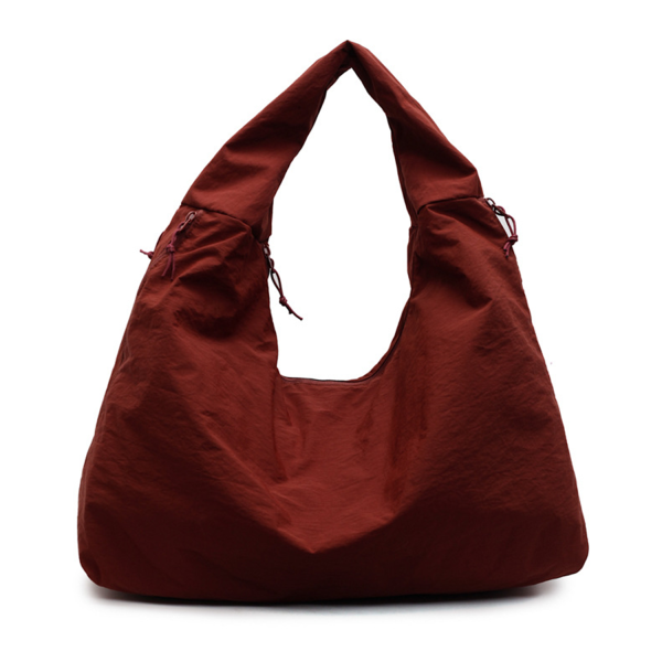 Large Nylon Slouchy Hobo Tote Bag