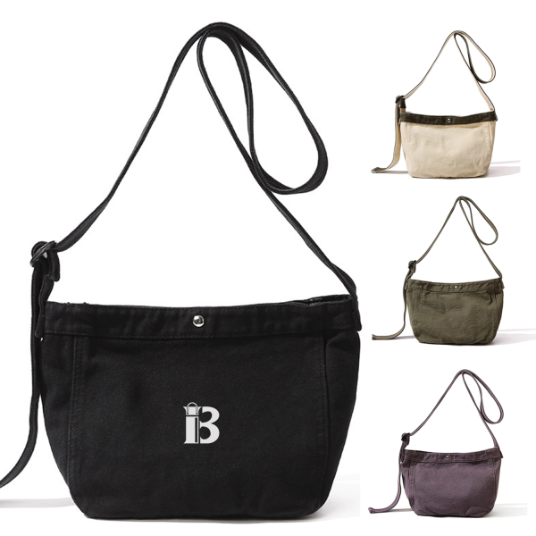 Canvas Hobo Crossbody Shoulder Bag