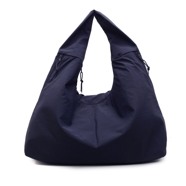 Large Nylon Slouchy Hobo Tote Bag
