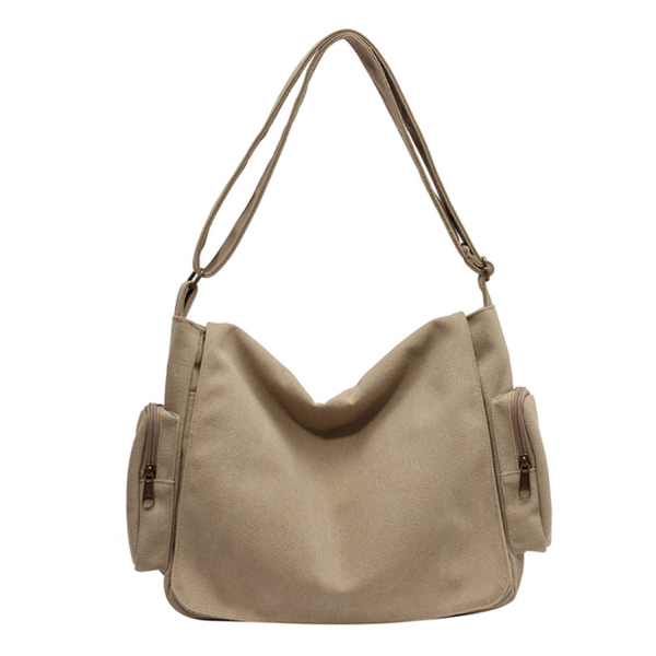 Large Canvas Hobo Shoulder Crossbody Bag