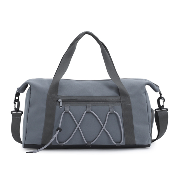 Large Travel Oxford Duffel Bag w/ Shoe Compartment