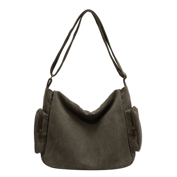 Large Canvas Hobo Shoulder Crossbody Bag