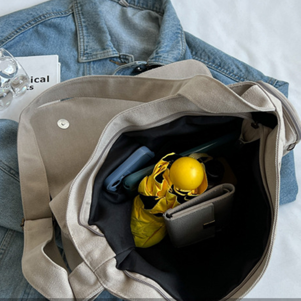 Large Canvas Hobo Shoulder Crossbody Bag