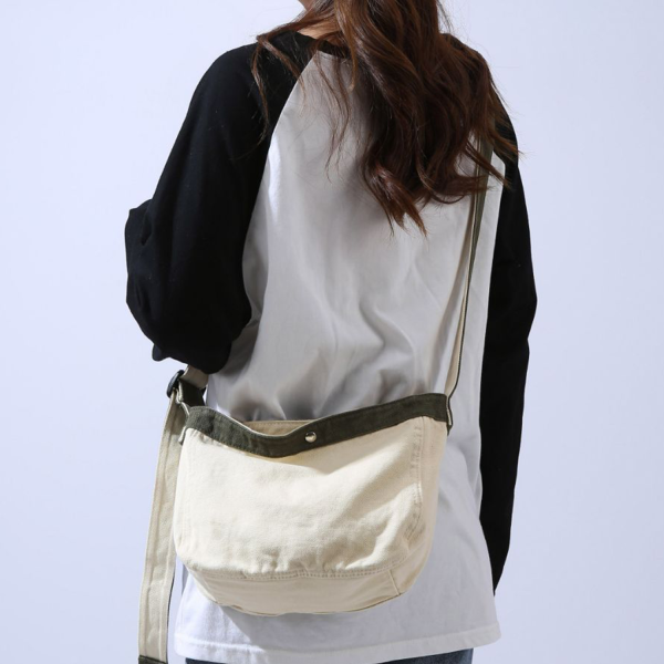 Canvas Hobo Crossbody Shoulder Bag