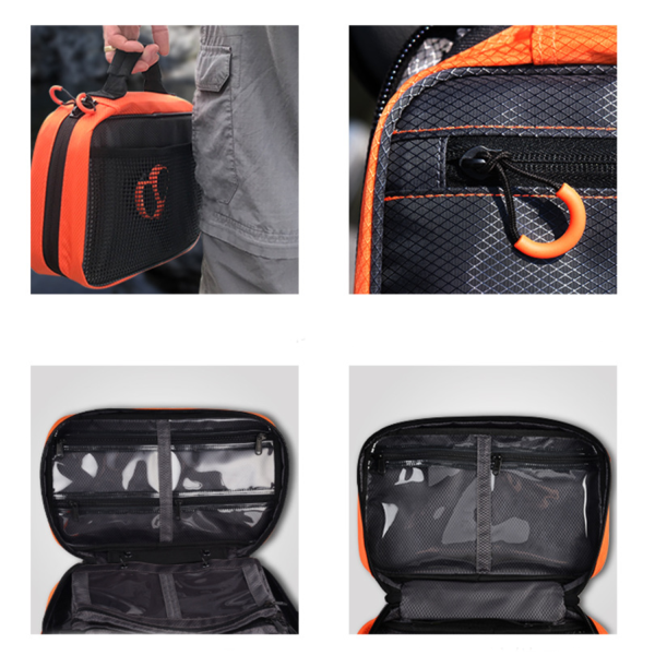 Waterproof Multifunction Nylon Fishing Gear Organizer Bag