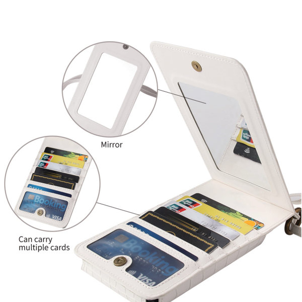 Lightweight Mini Shoulder Bag Purse w/ Credit Card Slots