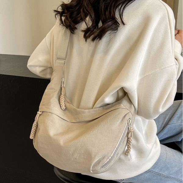 Large Capacity Nylon Crossbody Shoulder Bag