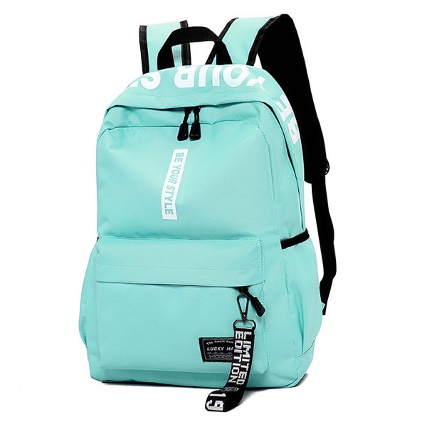 Large Capacity Lightweight Nylon Backpack