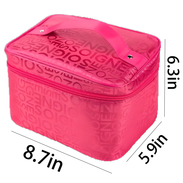 Portable Large-Capacity Hand-held Travel Cosmetic Bag