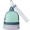 Mini Backpack Shaped Keychain Pouch