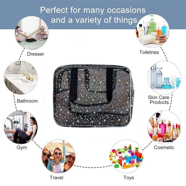PVC Clear Waterproof Makeup Bag