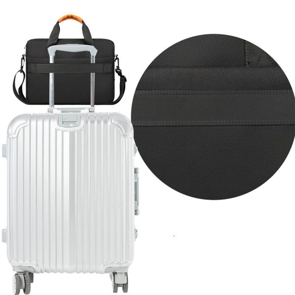 14 Inch Polyester Laptop Shoulder Bag Briefcase