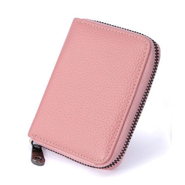 PU Anti Theft Wallet Card Case
