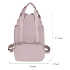 Lightweight Women Polyester Crossbody Backpack