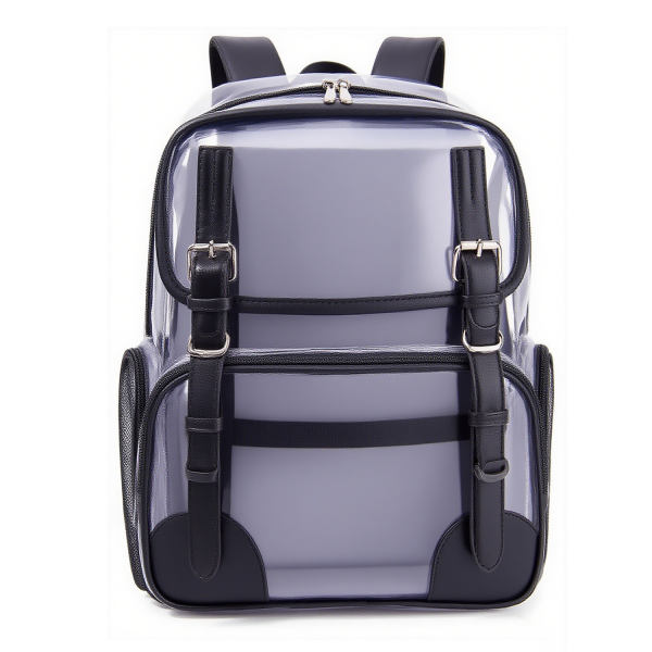 Large Capacity Heavy Duty PVC Clear Backpack