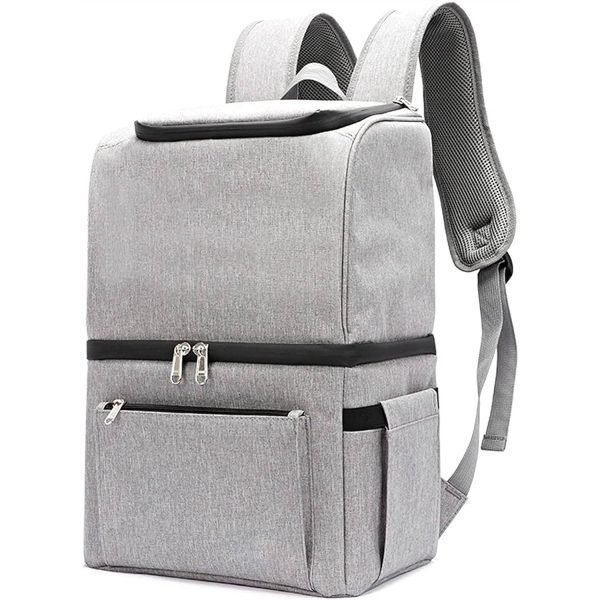 22L Large Capacity Waterproof Dual Layer Insulated Backpack