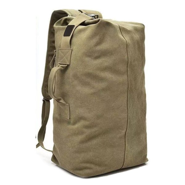 Multifunction Large Capacity Canvas Hiking Backpack
