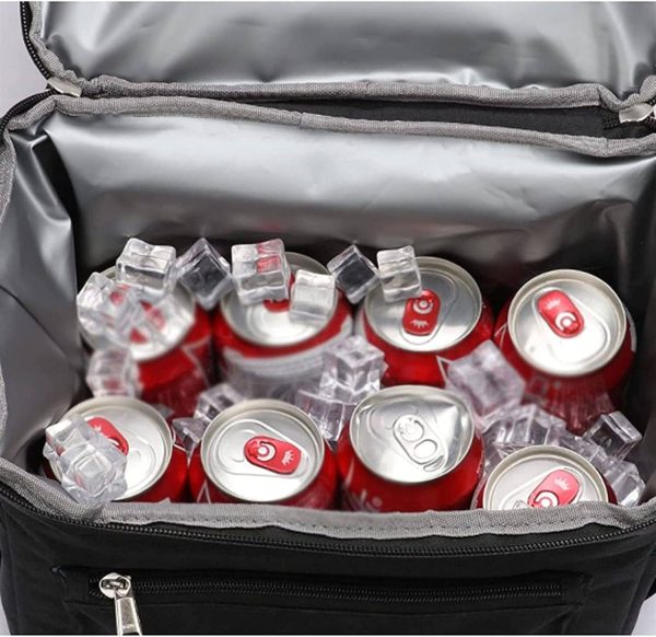 22L Large Capacity Waterproof Dual Layer Insulated Backpack