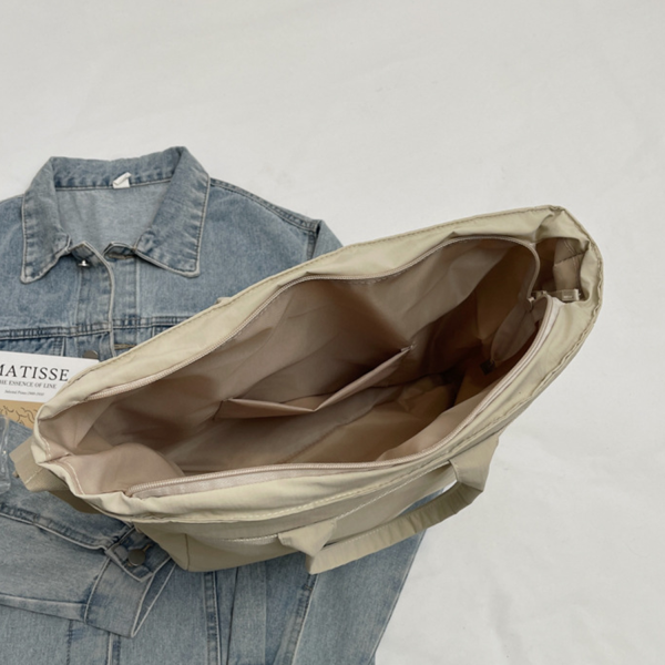 3-11_1759047602608.png Large Capacity Nylon Crossbody Shoulder Tote Bag