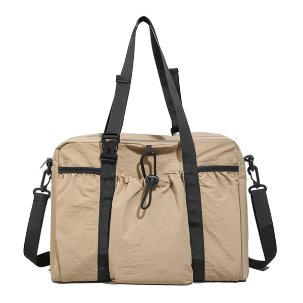 3-4_1760849002517_1763359467426.png Nylon Lightweight Travel Crossbody Shoulder Tote Bag