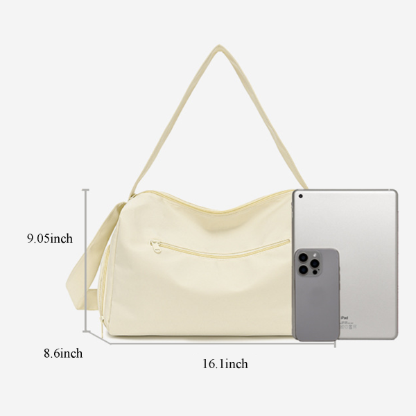 3-6_1760253017882.png Nylon Water Resistant Overnight Weekender Duffel Bag