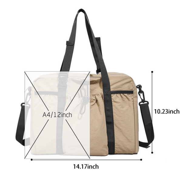 3-7_1760848971954.png Nylon Lightweight Travel Crossbody Shoulder Tote Bag