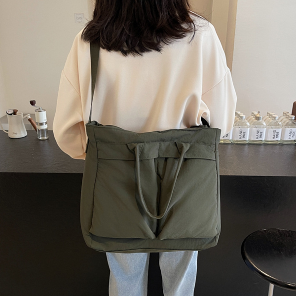 3-8_1759047597183.png Large Capacity Nylon Crossbody Shoulder Tote Bag