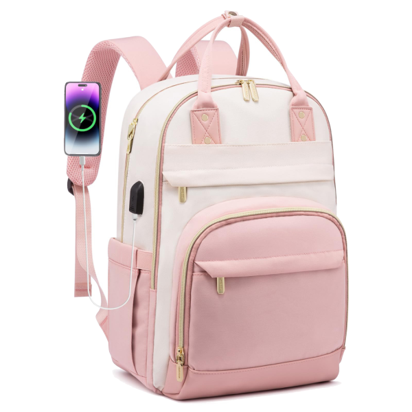 Women Large Capacity Waterproof Polyester Backpack