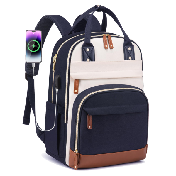 Women Large Capacity Waterproof Polyester Backpack