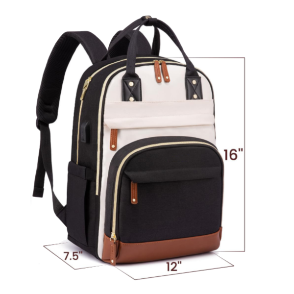 Women Large Capacity Waterproof Polyester Backpack